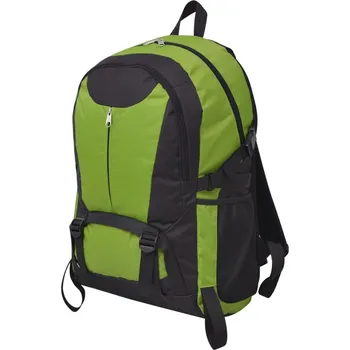 turistický batoh ZBXL Outdoorový batoh 40 l černý a zelený