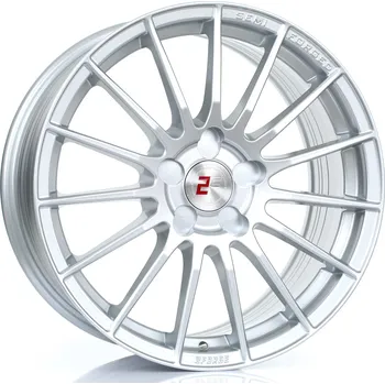 Alu kolo ALU kolo 2Forge ZF1, 5x108, velikost 9,5x17, ET 10-45 Barva: Stříbrná