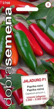 Semeno Dobrá semena Paprika zeleninová jalapeno Jaladuro F1 10 ks