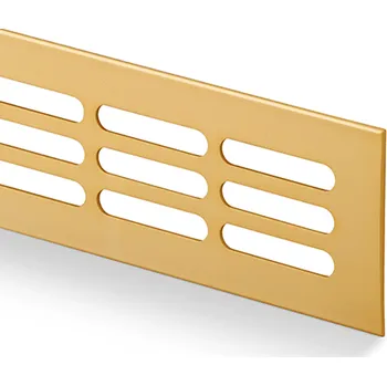 Větrací mřížka Interex design Větrací mřížka HUGO / Zlatá 500 mm 100 mm