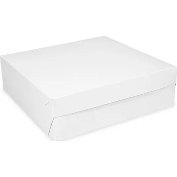 Jednorázové nádobí Dortová krabice 28 x 28 x 10cm / 1ks