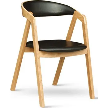 Jídelní židle STIMA Jídelní křesílko GURU dub koženka