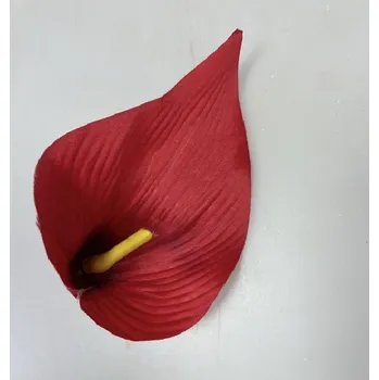 umělá květina Květ kala 16 cm červený
