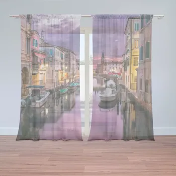 Záclona Záclony Benátky: 2 ks - 150x250 cm - Sablio