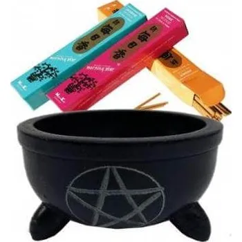 Vonná tyčinka Kadidelnice s pentagramem 10 x 6 cm