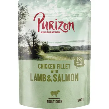 Krmivo pro psa 6x300g Purizon Adult - jehněčí