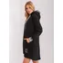 Dámské šaty Relevance Dámské mikinové šaty se zateplením černé, S/M