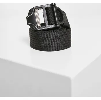 Opasek Opasek textilní Urban Classics Tech Buckle Belt - černý, S/M