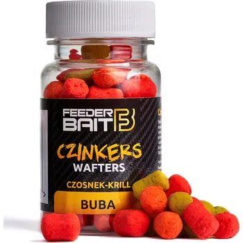 Nástraha FeederBait Czinkers Wafters 7x10mm Příchuť: Buba - Česnek/Krill