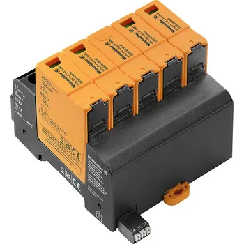 Přepěťová ochrana WEIDMÜLLER Svodič VPU I+II 5 R 250V/5kA 1000V DIN lišta 2856490000