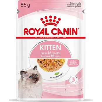 Krmivo pro kočku 48x85g Royal Canin Kitten v želé