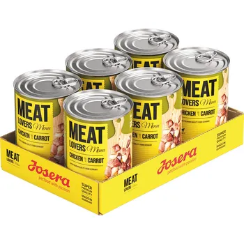 Krmivo pro psa 6x400g Josera Meatlovers Menu - kuřecí s mrkví