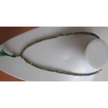 Náhrdelník Japa Mala zelený Jaspis