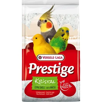 Pro ptáka 2x5kg Prestige Kristal písek pro ptáky s mušlemi