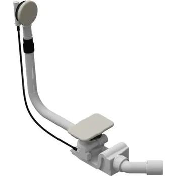 Sifon KALDEWEI odtoková a přepadová souprava KA 4060 pro koupelnovou vanu warm grey 10 matná 687772040668