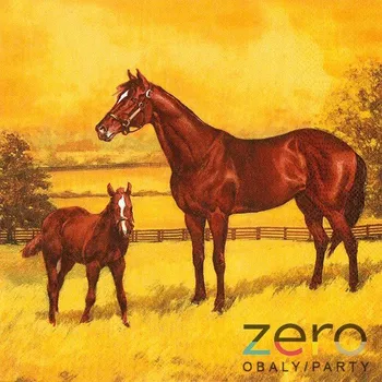 Papírový kapesník Ubrousky Daisy 7320596 - Koně na pastvě