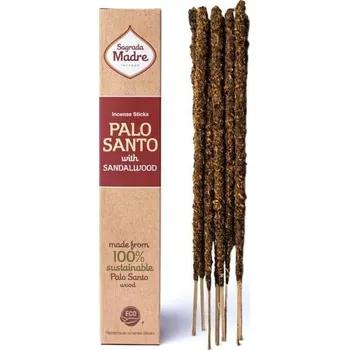 Vonná tyčinka Vonné tyčinky Sagrada Madre Palo Santo a Santal 8 ks