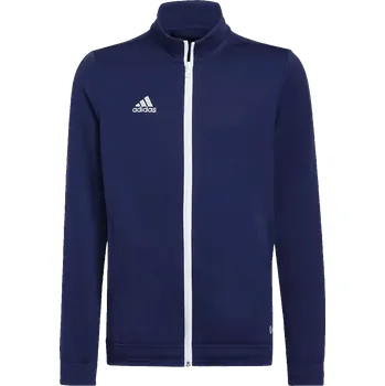 Dětská bunda na zip Adidas Entrada 22 Track tmavě modrá