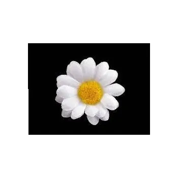 umělá květina Umělý květ kopretina 4 cm, bílá