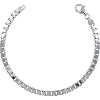 Náramek Stříbrný pánský náramek BOX délka náramku 23cm