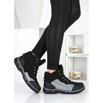 Dámská zimní obuv SPORT Zimní kotníkové softshellové boty 81311-1B Velikost: 37