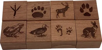 Dřevěná hračka T-Wood Zvířecí stopy
