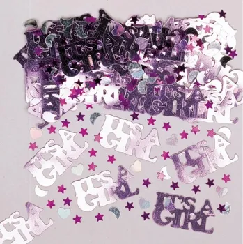 Amscan / Reithmüller Konfety v sáčku It's a Girl, 14 g