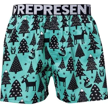 Pánské spodní prádlo REPRESENT trenky - Exclusivemike Night Forrest (718) velikost: M