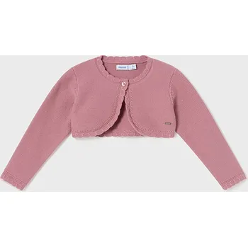 Oblečení a móda Kojenecké bolerko, svetr Mayoral 308 modré, růžový barva: růžová, Rozměr: 1-2 měsíců, 60 cm