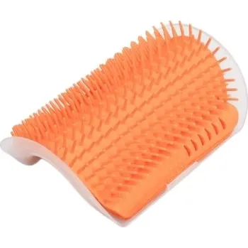 Multifunkční masážní škrabadlo pro kočky a psy - oranžový