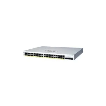 Síťový prvek Cisco switch CBS220-48FP-4X (48xGbE,4xSFP+,48xPoE+,740W) - REFRESH