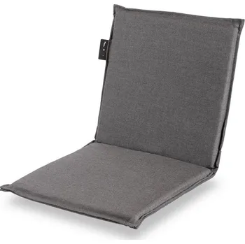 Podsedák Vyhřívací dvojitý podsedák 40 x 40 x 3 cm s opěrákem 40 x 40 x 3 cm - šedá barva, bateriový bezdrátový