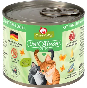 Krmivo pro kočku 6x200g GranataPet DeliCatessen - Kitten: drůbeží