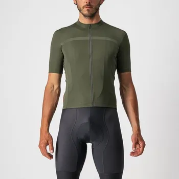 Cyklistické oblečení Castelli Classifica Military Green - XL