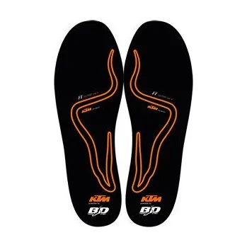 Vložka do bot Vložky do treter KTM Factory Team 3D EUR Barva: Černá, Velikost: EUR 36-38