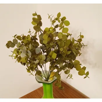 umělá květina Trs eukalyptus 34 cm zelený