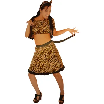 Karnevalový kostým Kostým tygřice - tygr pro dospělého