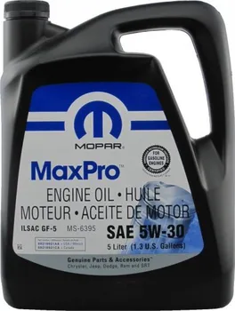 Motorový olej Mopar MaxPro 5W-30 5 l