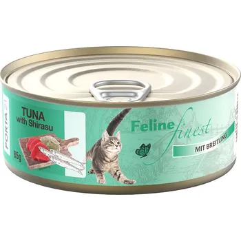 Krmivo pro kočku 85g Feline Finest - tuňák s cejnem