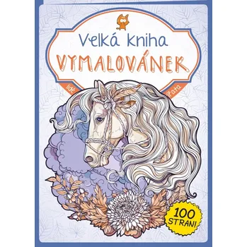 Kniha Velká kniha Vymalovánek (fialová)