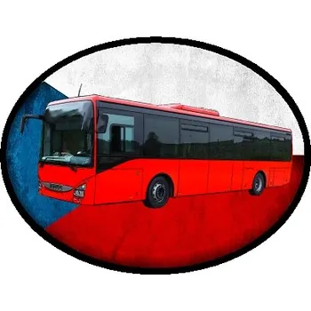 Nášivka nášivka IVECO Crossway LE Ovál (nášivka s autobusem)
