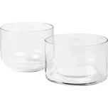 Broste Skleněná miska Sylvia – set 2 ks