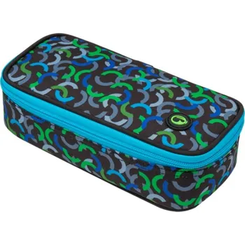 Penál Bagmaster Školní penál case theory 9 e green/blue/black