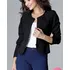 Dámské sako Lenitif L008 černé, XL