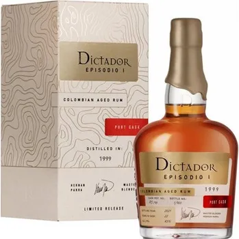 Rum Dictador Episodio 1 Port Cask 1999 0,7l 43%