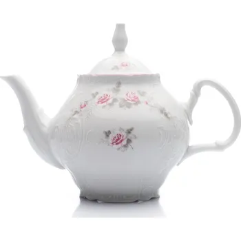 Konvice na čaj Thun Bernadotte čajová konvice 1,2 l růže/růžový proužek 