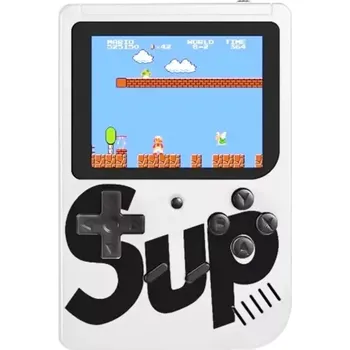 Herní konzole Zaparkorun Digitální hrací konzole SUP GameBox - 400 her v 1 - bílá