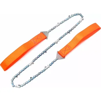 Vybavení pro přežití Zaparkorun Kapesní ruční řetězová pila pro přežití - 65 cm