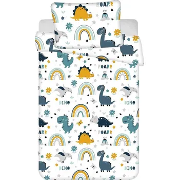 Bytový textil Povlečení bavlna Dino 140x200, 70x90 cm