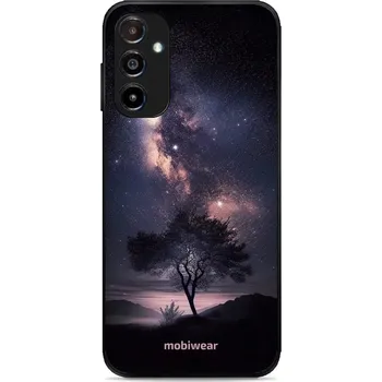 Pouzdro na mobilní telefon Lesklý kryt Mobiwear Glossy - Samsung Galaxy A14 5G / LTE - G005G Strom s galaxií (Prémiové lesklé pouzdro, obal, kryt Mobiwear Glossy na mobil Samsung Galaxy A14 5G / LTE - G005G Strom s galaxií, materiál Plast + TPU silikon - krytí po všech stranách,)